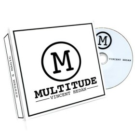 Card Tricks DVD - Multitude (DVD & Gimmicks) Blue by Vincent Hedan TiendaMagia - 1