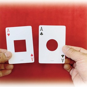 Card Tricks A Whole New Hole by Tenyo Magic Tenyo - 3