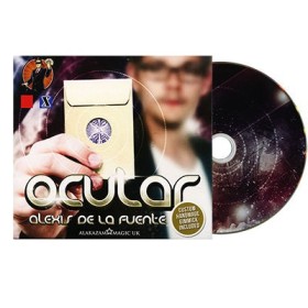 Card Tricks Ocular Red (DVD and Gimmick) by Alex De La Fuente TiendaMagia - 1
