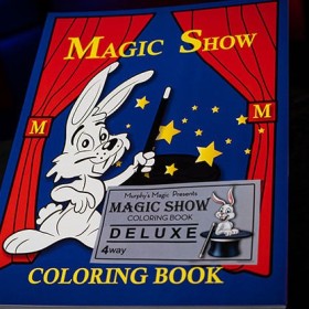 Libros de Magia en Español Libro para Colorear Show de Magia Deluxe (4 vias) de Murphy's Magic  - 1