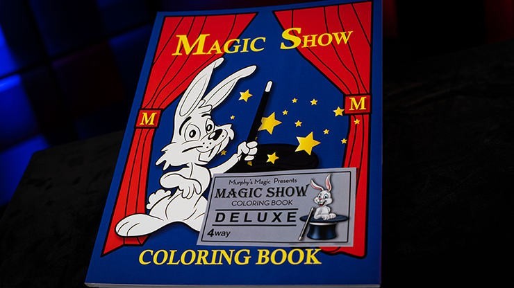 Libros de Magia en Español Libro para Colorear Show de Magia Deluxe (4 vias) de Murphy's Magic - 1