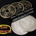 Magia con Monedas Silver Chinese Coins Set de Lion Miracle TiendaMagia - 1