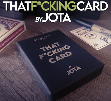 Mentalismo That f*cking card de Jota TiendaMagia - 1