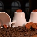 Parlor Magic Amazing Coffee Cups and Beans by Adam Wilber - Vulpine Creations TiendaMagia - 2