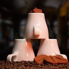 Parlor Magic Amazing Coffee Cups and Beans by Adam Wilber - Vulpine Creations TiendaMagia - 4
