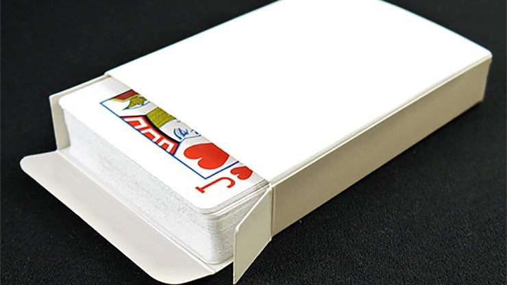 Accesorios Varios Estuche de cartas vacío en blanco Tamaño Poker de PropDog TiendaMagia - 1