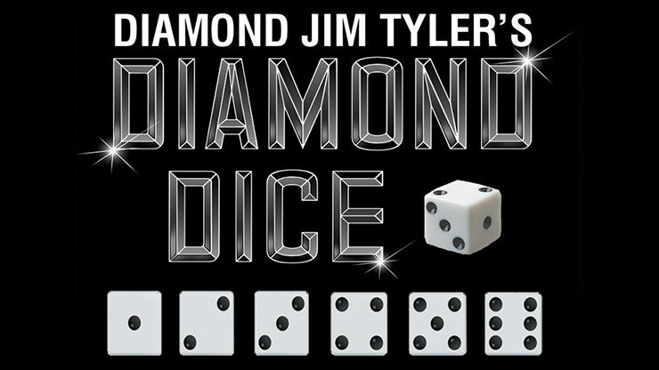 Close Up Diamond Forcing Dice Set (7) by Diamond Jim Tyler TiendaMagia - 1