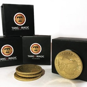 Inicio TUC y 3 monedas - Replica Golden Morgan Tango Magic - 1