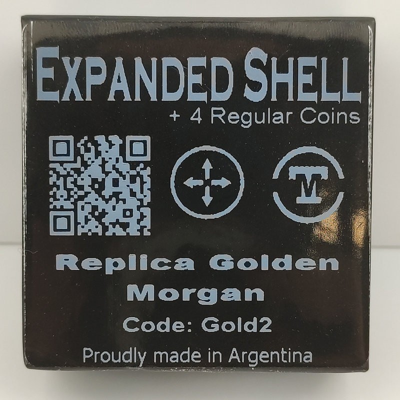 Expanded Shell plus 4 coins Replica Golden