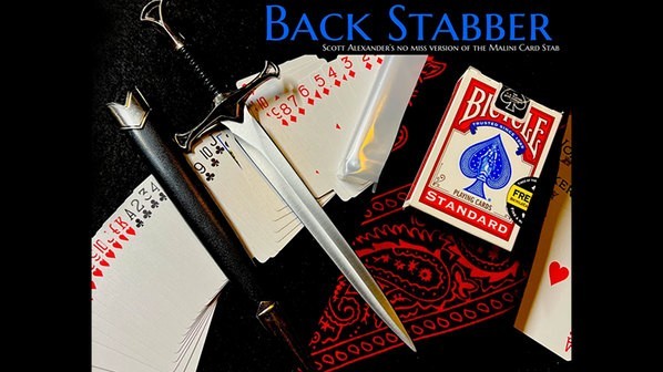 Magia Con Cartas Backstabber de Scott Alexander TiendaMagia - 1