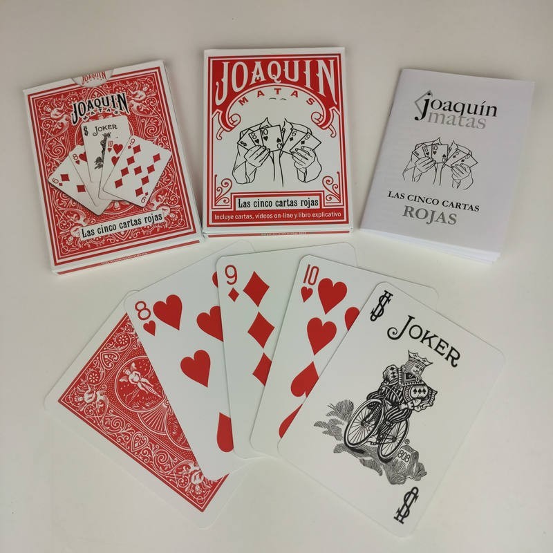 Magia Con Cartas Las cinco cartas rojas de Joaquin Matas TiendaMagia - 2