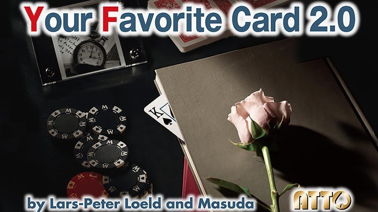 Card Tricks Your Favorite Card 2.0 by Katsuya Masuda and Lars-Peter Loeld TiendaMagia - 1