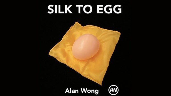 Parlor Magic Silk To Egg (Brown/with Yellow silk) by Alan Wong Alan Wong - 1