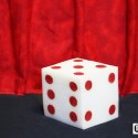 Magia de Salón Bola de esponja a Dado (Rojo/Blanco) de Mr. Magic TiendaMagia - 1