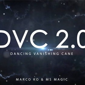 Parlor Magic Dancing Vanishing Cane V2 WHITE (DVC) by Magiclism TiendaMagia - 1