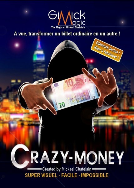 Magia con Billetes Crazy Money de Mickael Chatelain Chatelain - 1