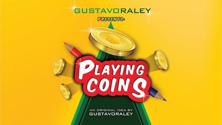 Playing Coins de Gustavo Raley TiendaMagia - 1