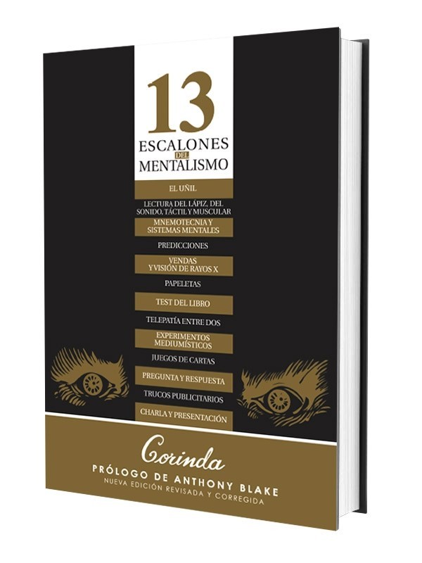 13 Escalones del Mentalismo - Corinda - Libro Editorial Paginas - 2