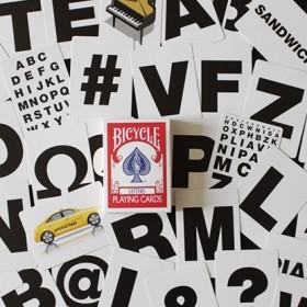 Bicycle Letters Special Deck Playing Cards TiendaMagia - 1