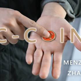 C-COIN SET (Gimmicks and Online Instructions) by MENZI MAGIC & Zhao Xinyi - Trick 