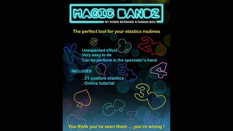 Magic Bandz by Robin Bernard and Taiwan Ben (Gimmicks and Online Instructions) - Trick 