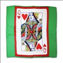 Sitta Card Silk - Green - 45 cm (18”) - Queen of Hearts