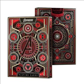 Baraja Avengers Edición Roja de Theory11
