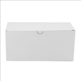 Caja de cartón para 12 barajas - blanca