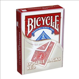 Bicycle Double-Backed Red/Red Deck - Poker Size