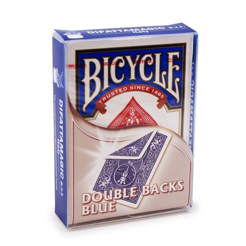 Bicycle Double-Backed Blue/Blue Deck - Poker Size