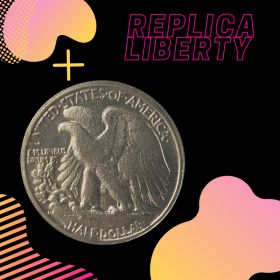 Replica Walking Liberty Half Dollar Single Coin - Tango Magic 