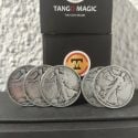 TUC y 3 monedas - Réplica Walking Liberty - Tango Magic 