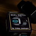 REEL WATCH Titanium Black with black band smart watch de Uday Jadugar 