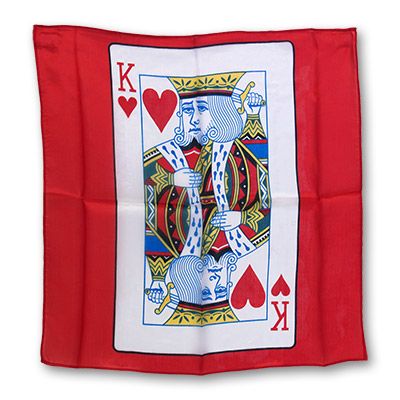 Silk 18 inch King of Hearts Card from Magic - Gosh 