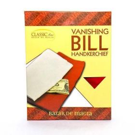 Hankerchief Vanishing Bill (COLOR) by Bazar de Magia -by Bazar de Magia 