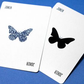 Butterfly Worker Marked Playing Cards - Ondrej Psenicka 