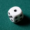 REPLACEMENT DIE WHITE  FOR MENTAL DICE - Tony Anverdi 