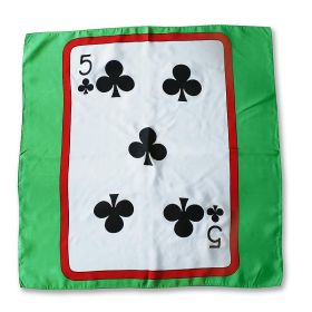 Card Silk - Green - 24" - Set of 2 cards 