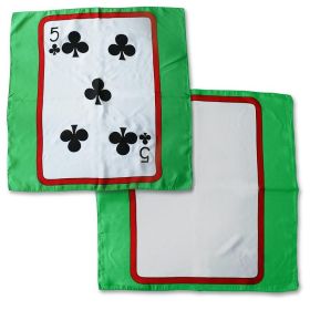 Card Silk - Green - 24" - Set of 2 cards 