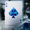 Memento Mori Blue Playing Cards 