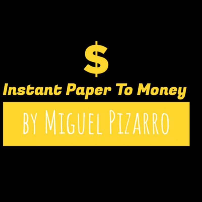 De Papel a Billetes Instantáneo (Euro) - Miguel Pizarro 