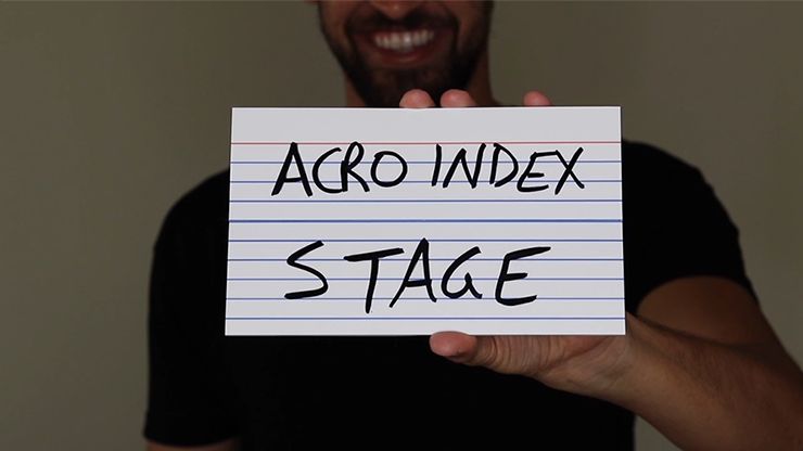 Acro Index Dry Erase Large 5"x8" - Blake Vogt 