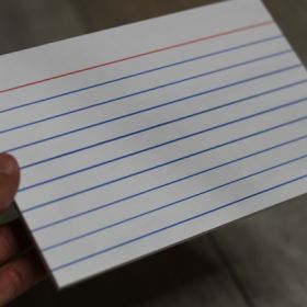 Acro Index Dry Erase Large 5"x8" - Blake Vogt 