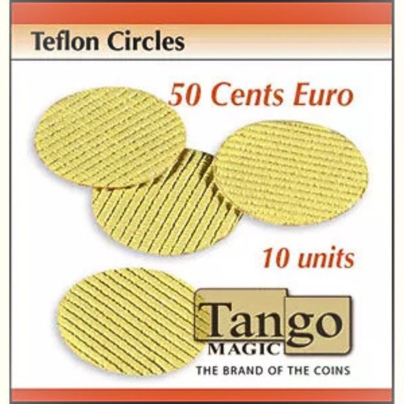 Teflon Circles 50 Cent Euro Size X 10 Units 
