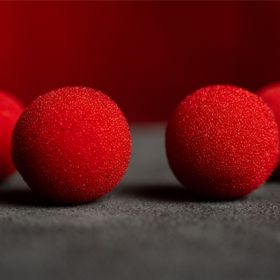 Magic Sponge Balls 4PK RED 1.5" - Murphy's Magic 