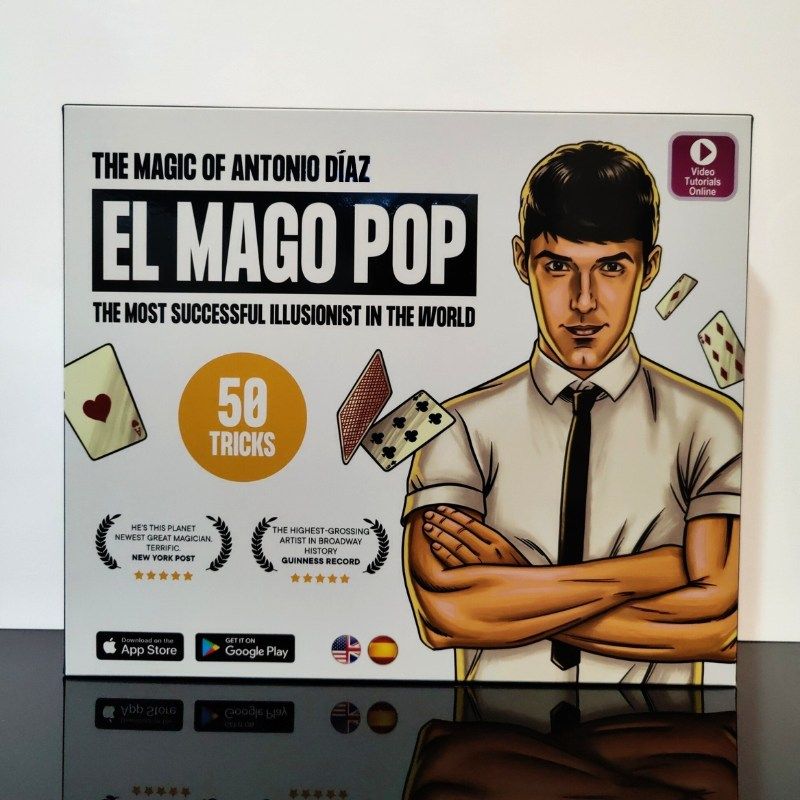 El Mago Pop - La Magia de Antonio Diaz (50 trucos) Caja de magia 