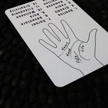The Palm Reader Card - David Alnwick 