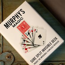 SURE SPLIT Invisible Deck Bicycle  - Murphy's Magic 