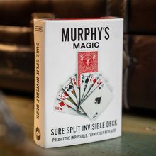 SURE SPLIT Invisible Deck Bicycle - Murphy's Magic 