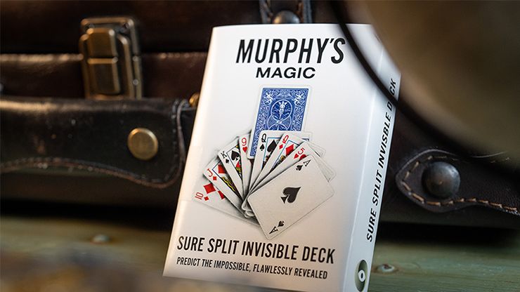 SURE SPLIT Invisible Deck Bicycle - Murphy's Magic 